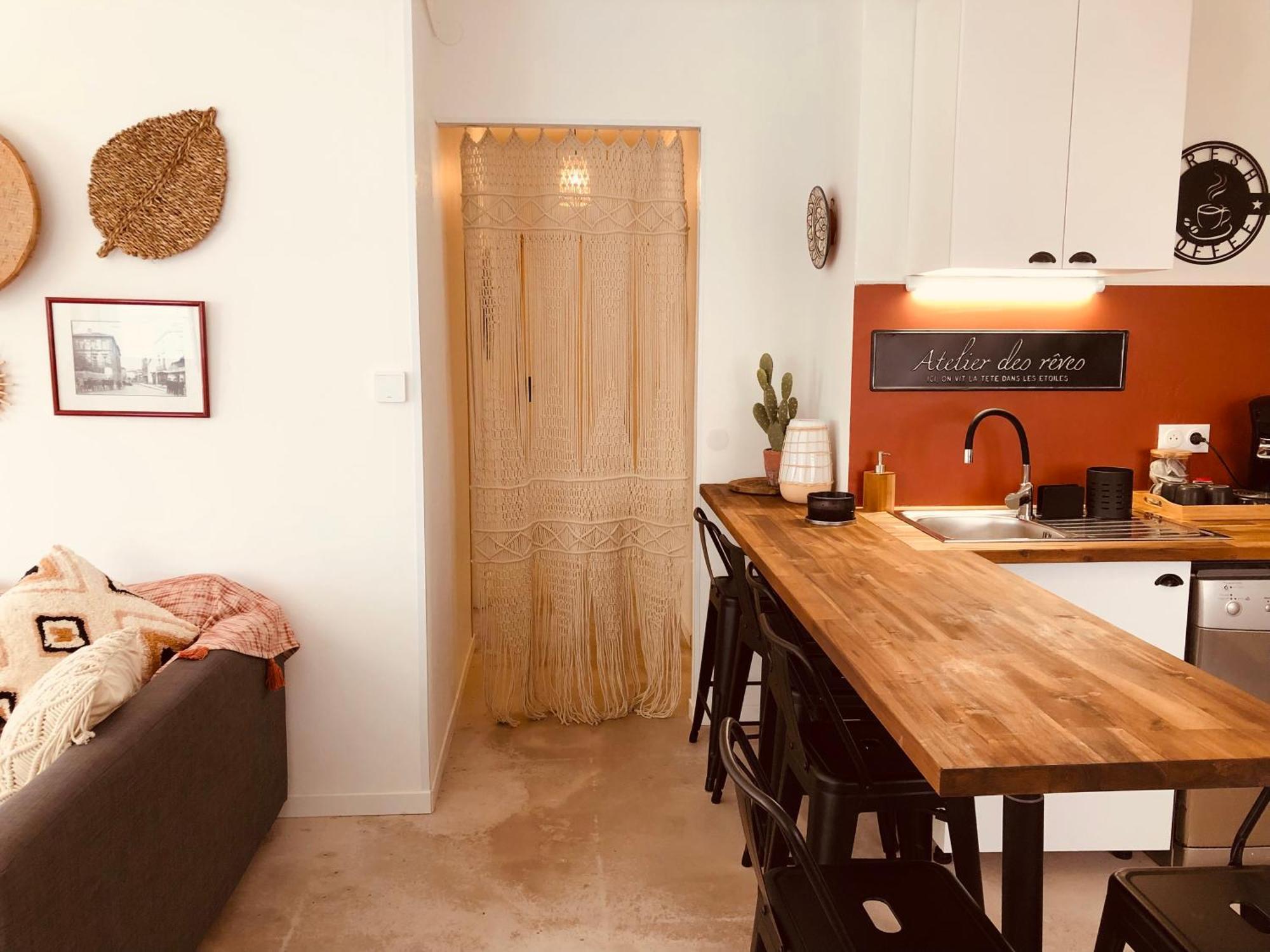 Casa Dahlia - Charmant Appartement Equipe Avec Grande Terrasse 马瑟伊兰 外观 照片